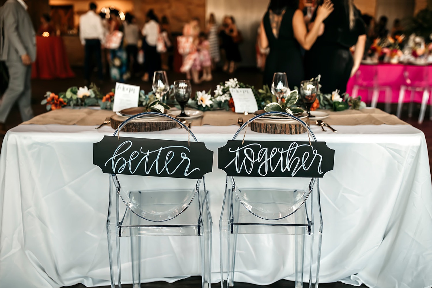 bride and broom seats wedding canvas inspo